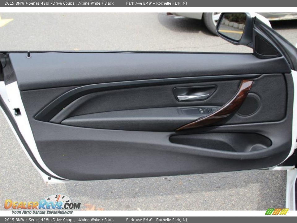 2015 BMW 4 Series 428i xDrive Coupe Alpine White / Black Photo #8