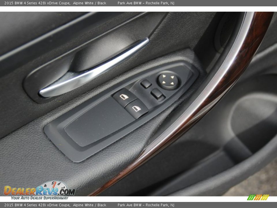 2015 BMW 4 Series 428i xDrive Coupe Alpine White / Black Photo #9