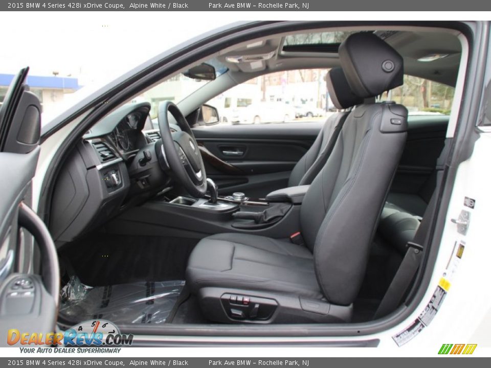 Front Seat of 2015 BMW 4 Series 428i xDrive Coupe Photo #11