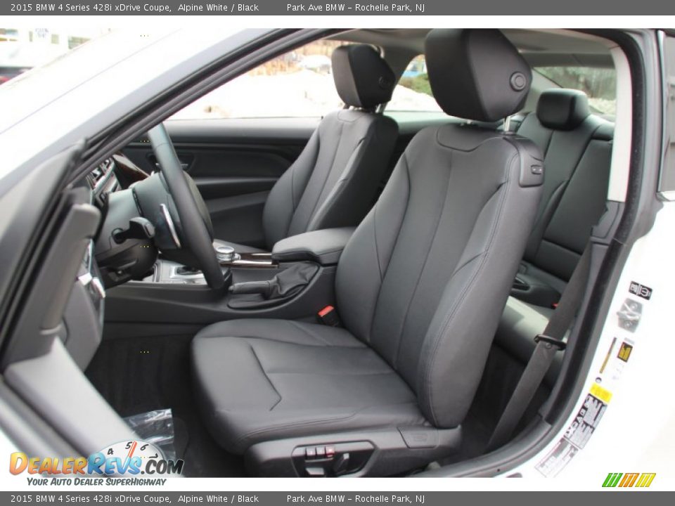 Front Seat of 2015 BMW 4 Series 428i xDrive Coupe Photo #13