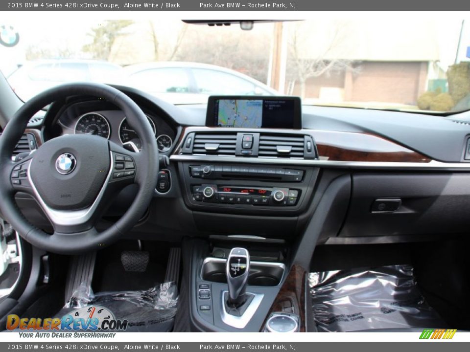Dashboard of 2015 BMW 4 Series 428i xDrive Coupe Photo #14
