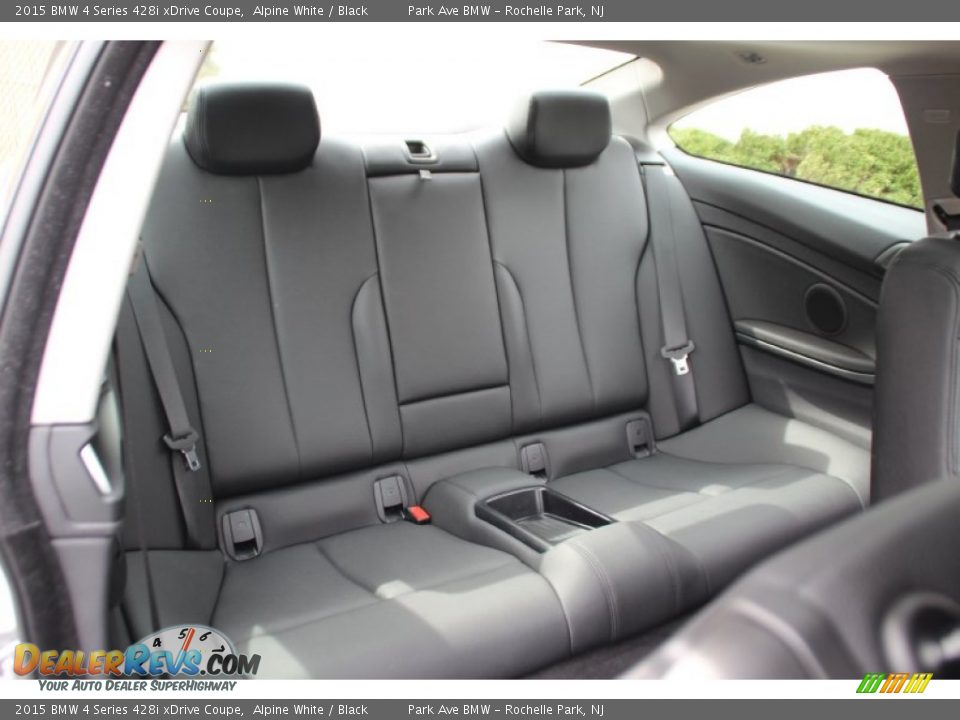 Rear Seat of 2015 BMW 4 Series 428i xDrive Coupe Photo #24