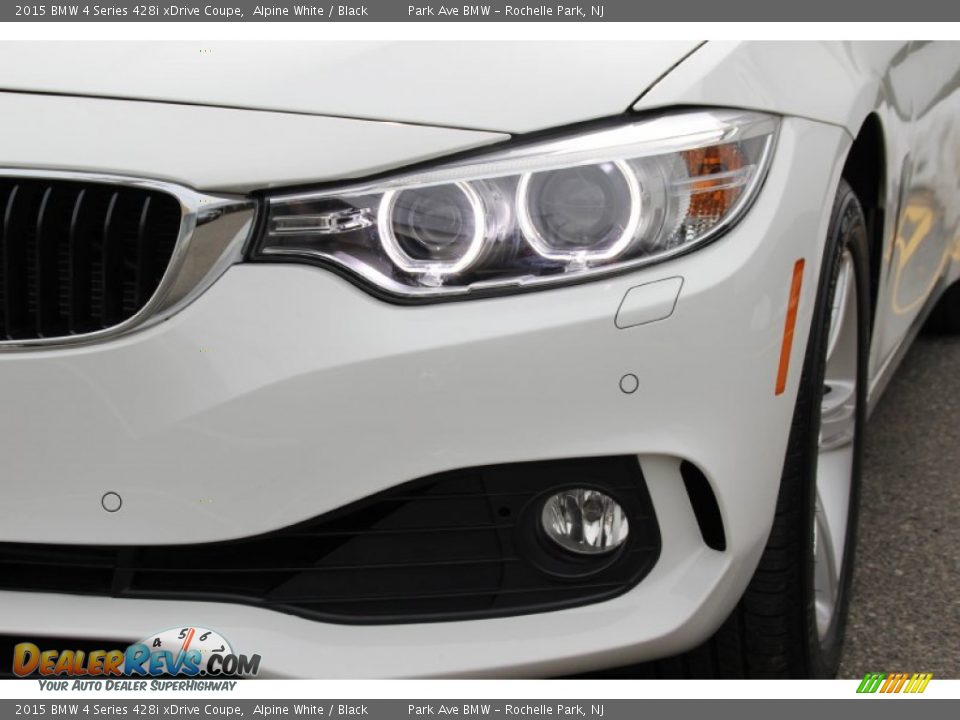 2015 BMW 4 Series 428i xDrive Coupe Alpine White / Black Photo #29