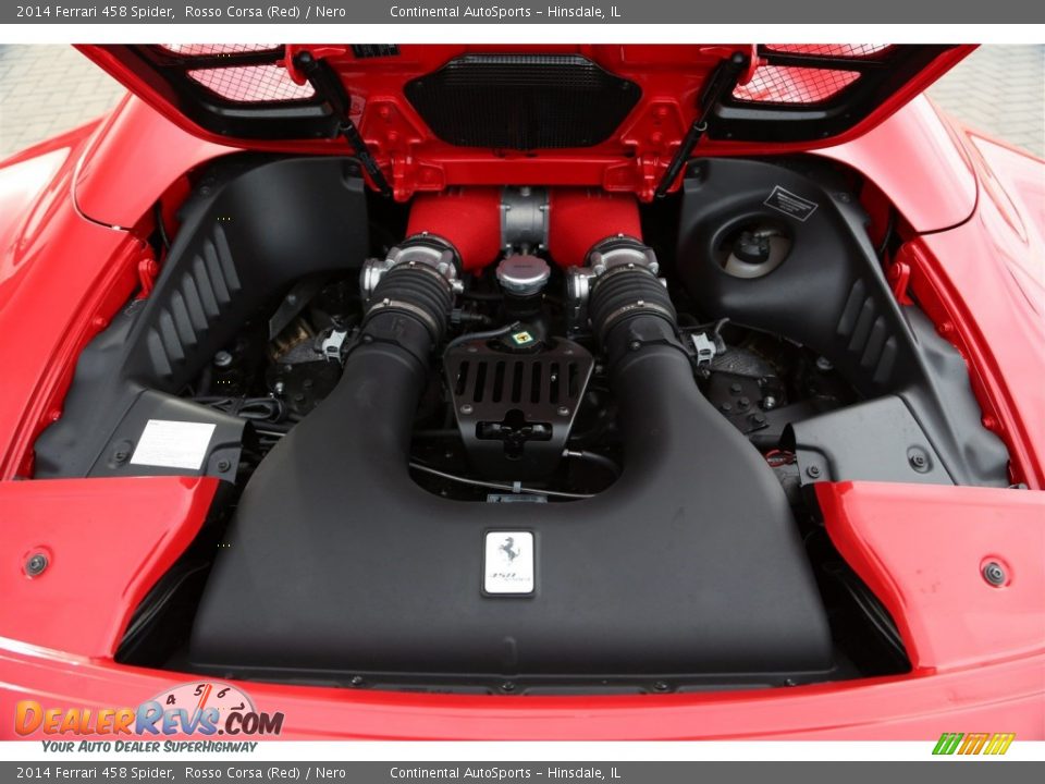 2014 Ferrari 458 Spider 4.5 Liter DI DOHC 32-Valve V8 Engine Photo #6