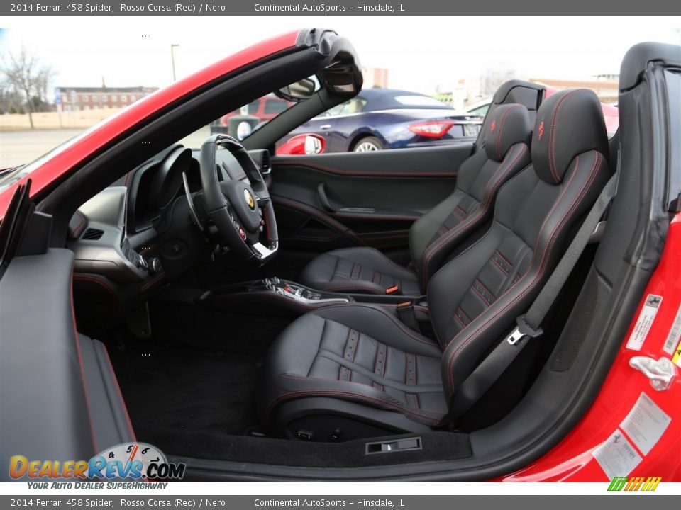 Front Seat of 2014 Ferrari 458 Spider Photo #12