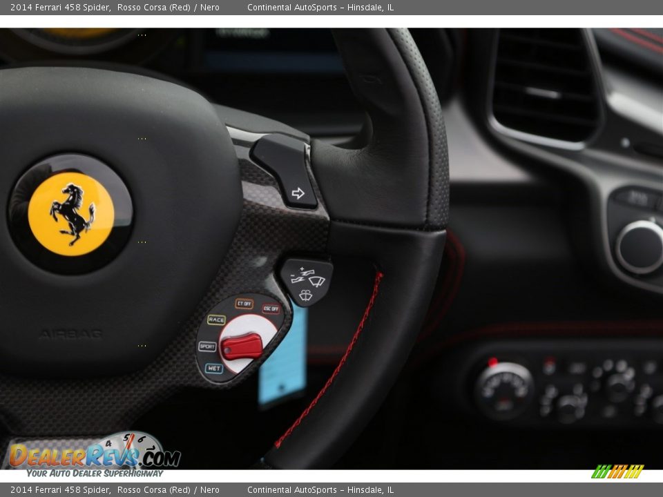 Controls of 2014 Ferrari 458 Spider Photo #16