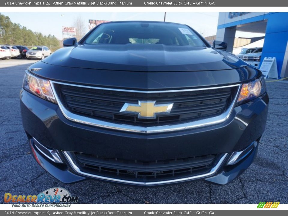 2014 Chevrolet Impala LS Ashen Gray Metallic / Jet Black/Dark Titanium Photo #2