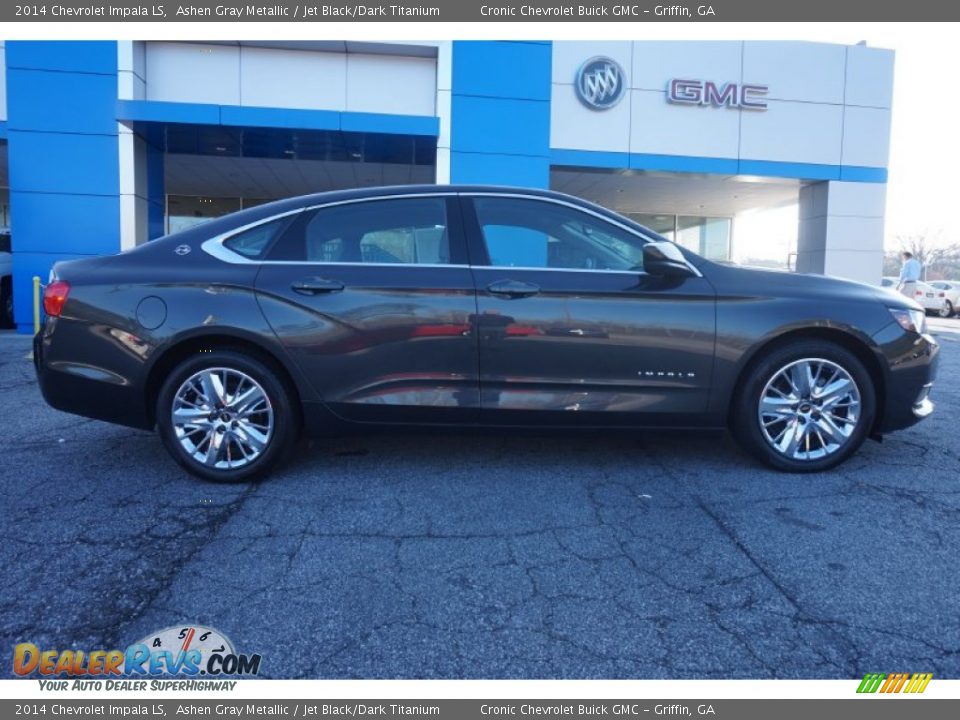 2014 Chevrolet Impala LS Ashen Gray Metallic / Jet Black/Dark Titanium Photo #8