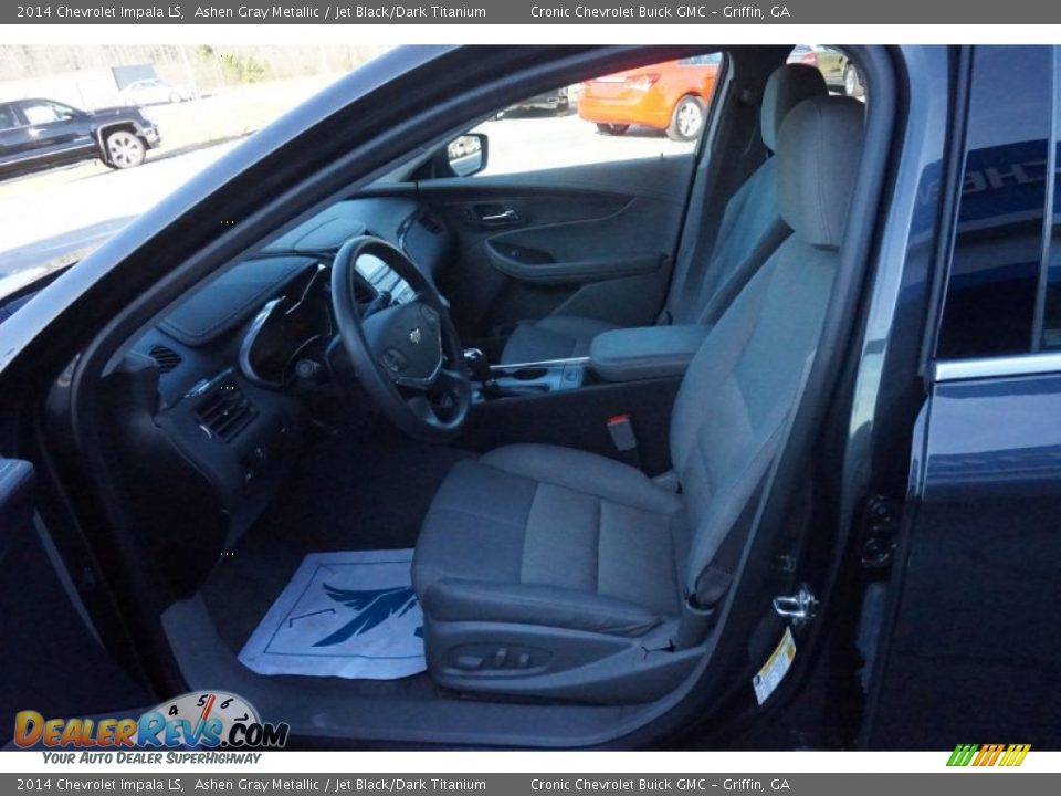 2014 Chevrolet Impala LS Ashen Gray Metallic / Jet Black/Dark Titanium Photo #9