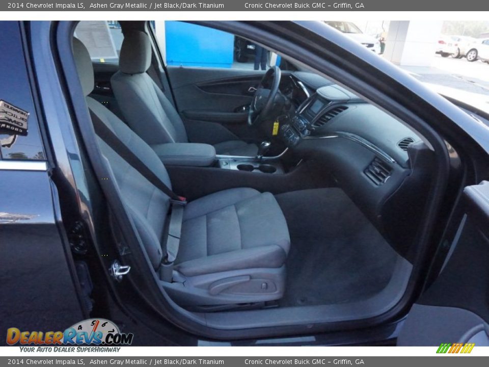 2014 Chevrolet Impala LS Ashen Gray Metallic / Jet Black/Dark Titanium Photo #16