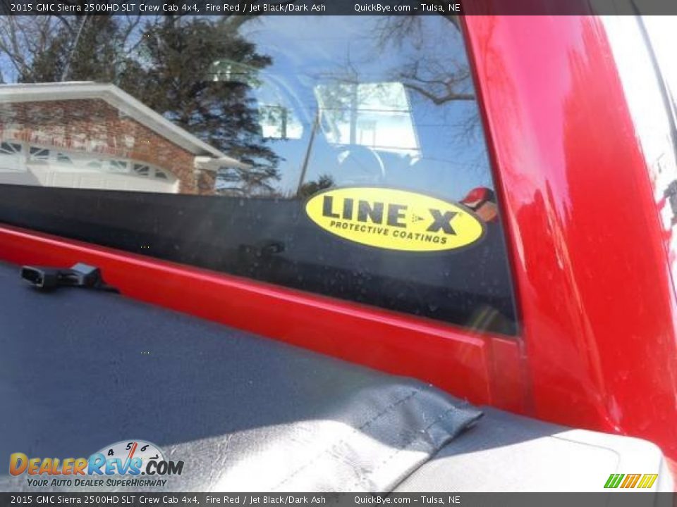 2015 GMC Sierra 2500HD SLT Crew Cab 4x4 Fire Red / Jet Black/Dark Ash Photo #19