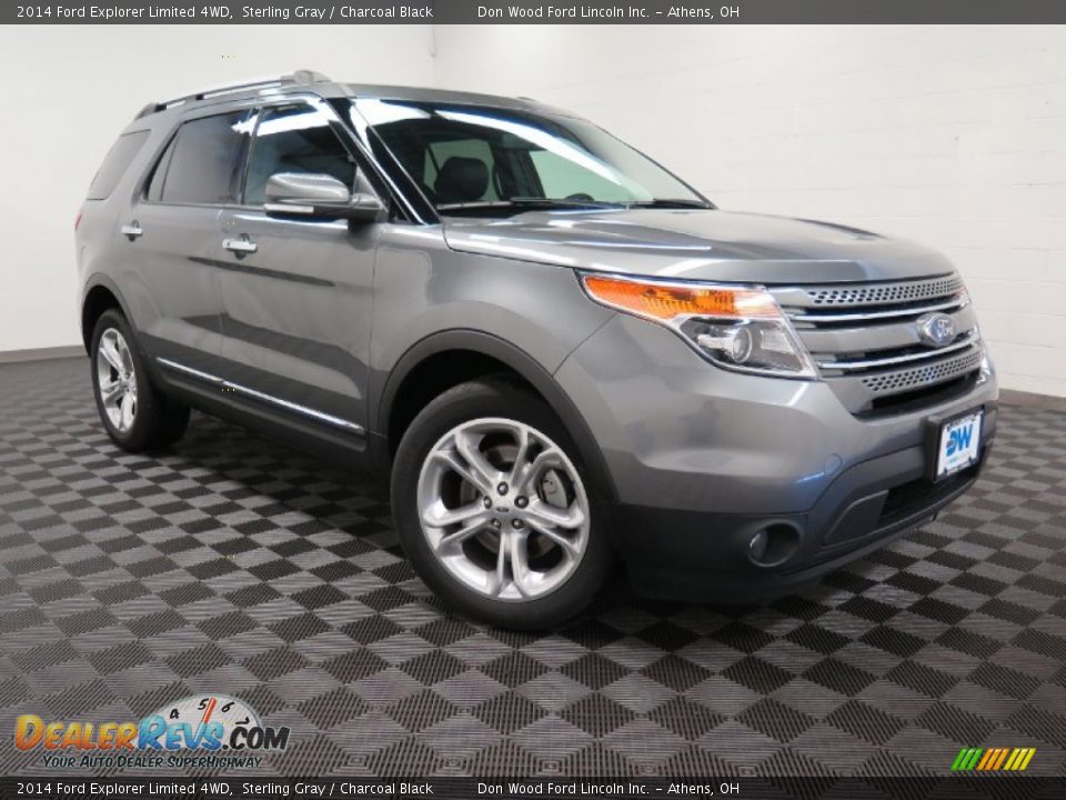 2014 Ford Explorer Limited 4WD Sterling Gray / Charcoal Black Photo #1