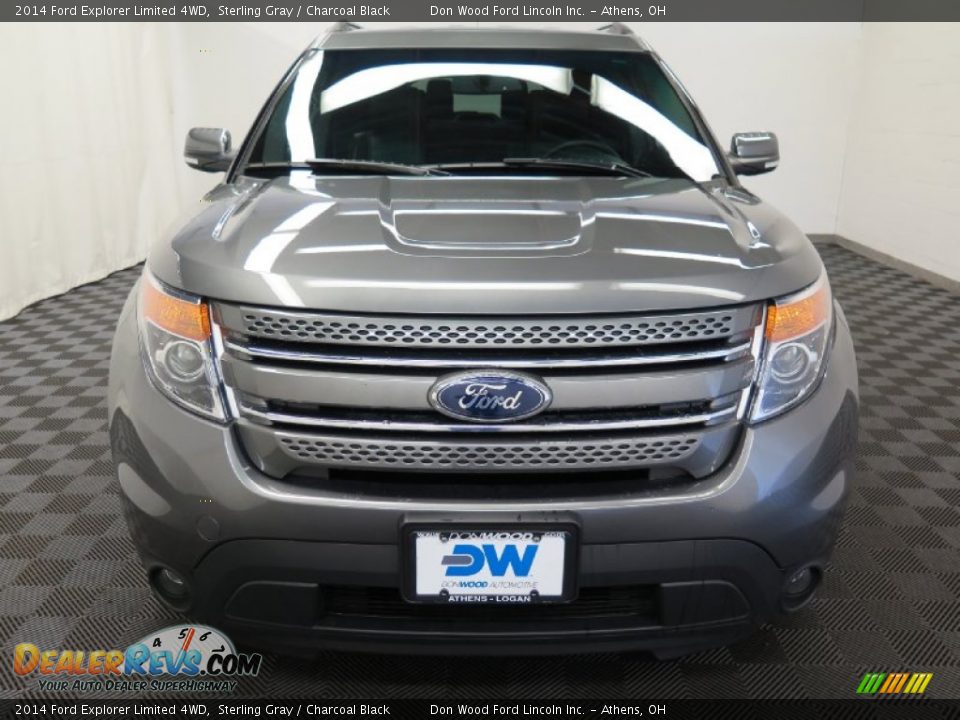 2014 Ford Explorer Limited 4WD Sterling Gray / Charcoal Black Photo #2
