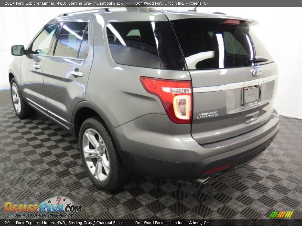 2014 Ford Explorer Limited 4WD Sterling Gray / Charcoal Black Photo #4