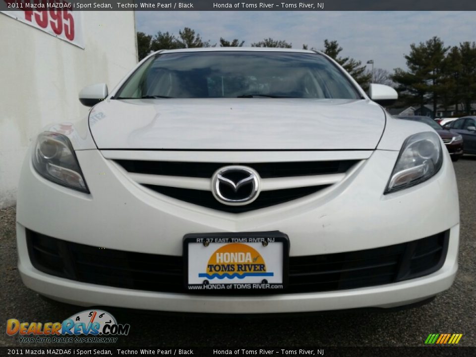 2011 Mazda MAZDA6 i Sport Sedan Techno White Pearl / Black Photo #2
