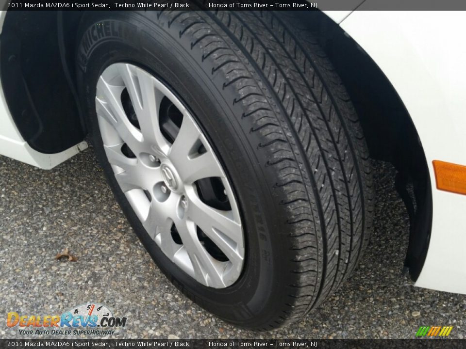 2011 Mazda MAZDA6 i Sport Sedan Techno White Pearl / Black Photo #5