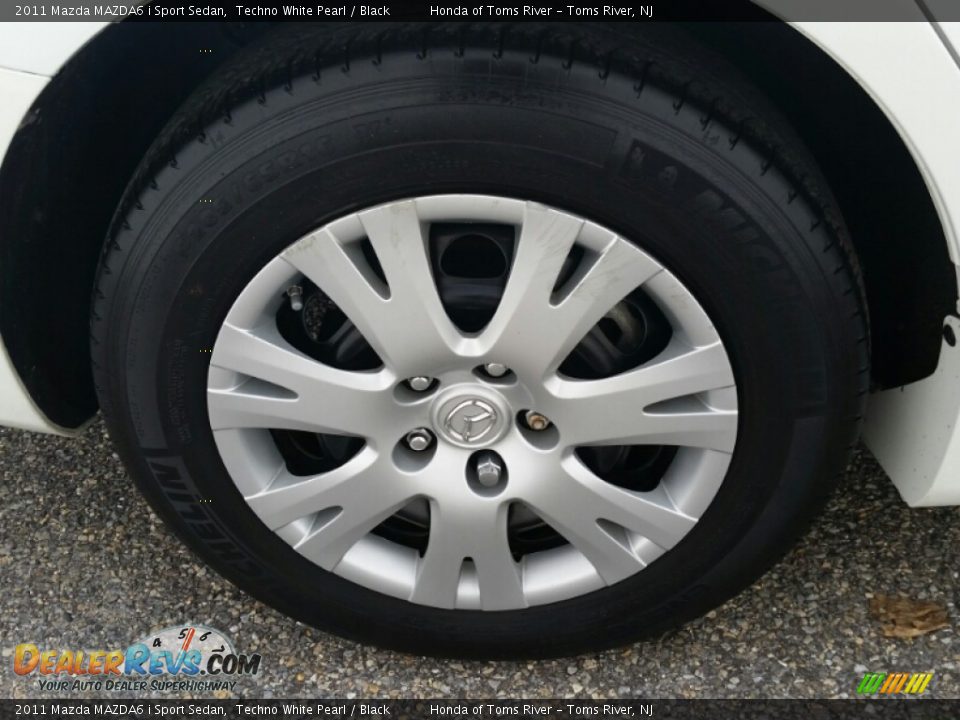 2011 Mazda MAZDA6 i Sport Sedan Techno White Pearl / Black Photo #7