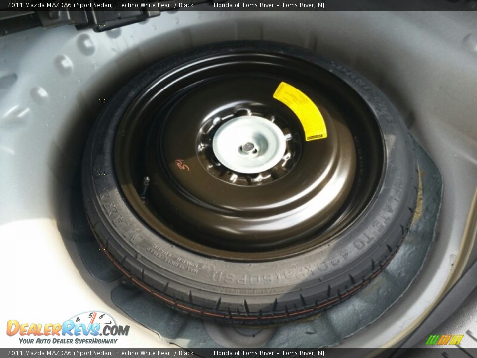 2011 Mazda MAZDA6 i Sport Sedan Techno White Pearl / Black Photo #21