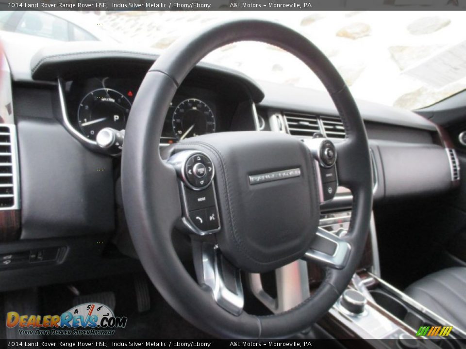 2014 Land Rover Range Rover HSE Steering Wheel Photo #14