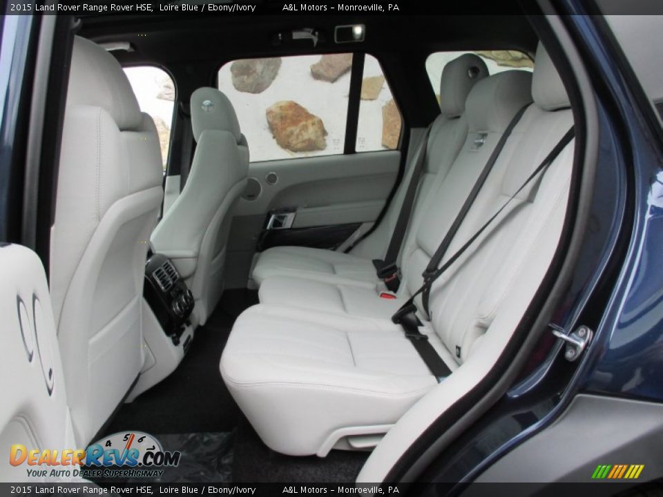 Rear Seat of 2015 Land Rover Range Rover HSE Photo #13