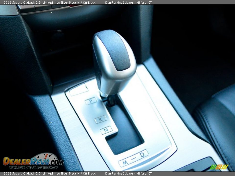 2012 Subaru Outback 2.5i Limited Ice Silver Metallic / Off Black Photo #15
