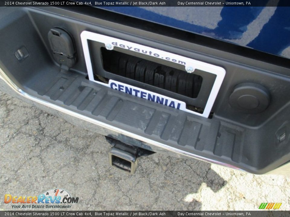 2014 Chevrolet Silverado 1500 LT Crew Cab 4x4 Blue Topaz Metallic / Jet Black/Dark Ash Photo #6