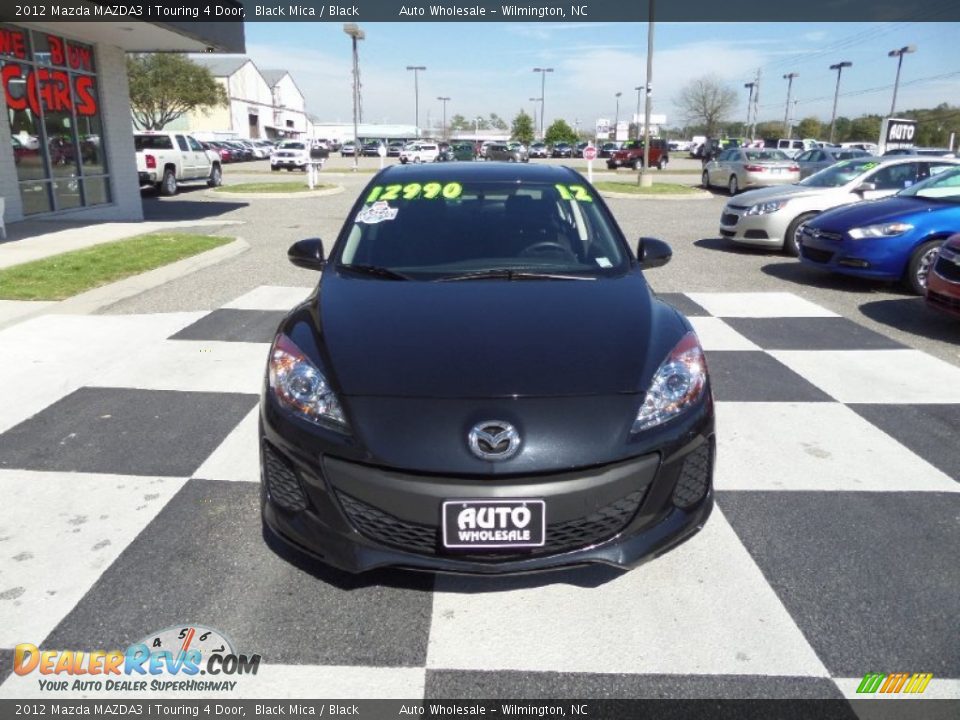2012 Mazda MAZDA3 i Touring 4 Door Black Mica / Black Photo #2