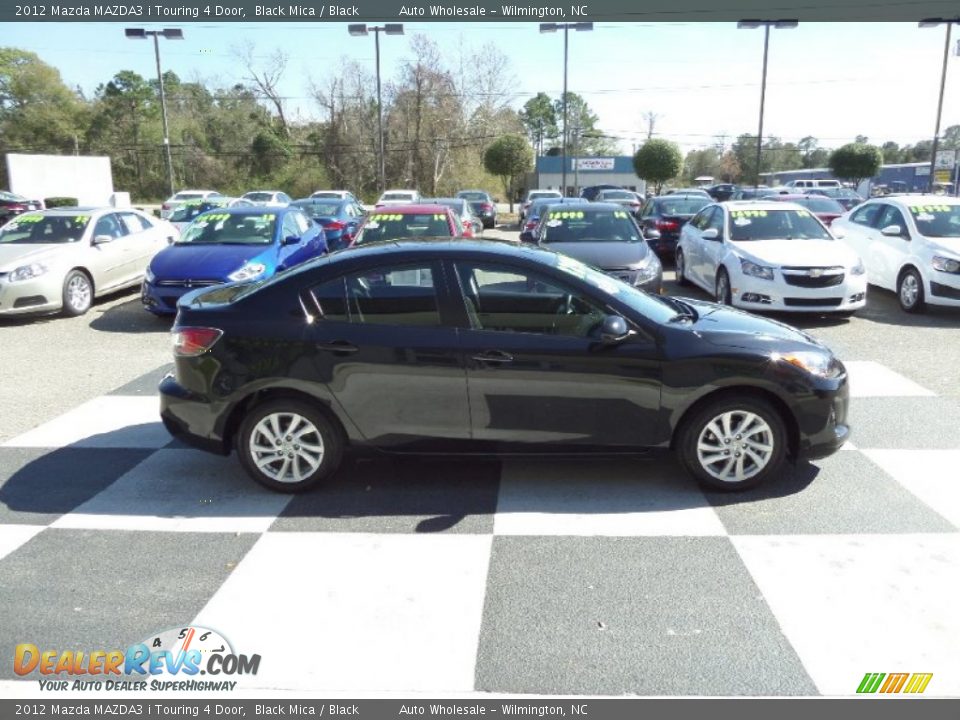 2012 Mazda MAZDA3 i Touring 4 Door Black Mica / Black Photo #3