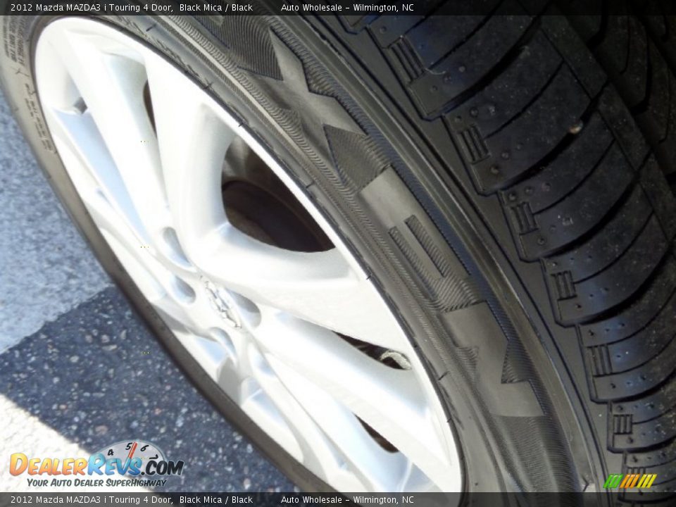 2012 Mazda MAZDA3 i Touring 4 Door Black Mica / Black Photo #8