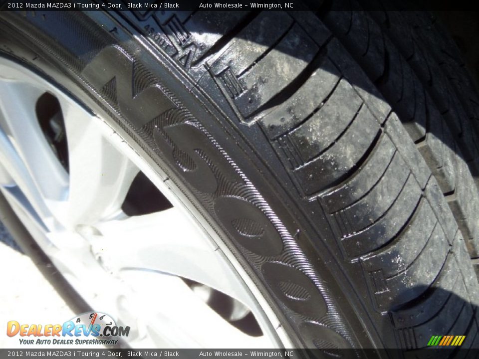 2012 Mazda MAZDA3 i Touring 4 Door Black Mica / Black Photo #9