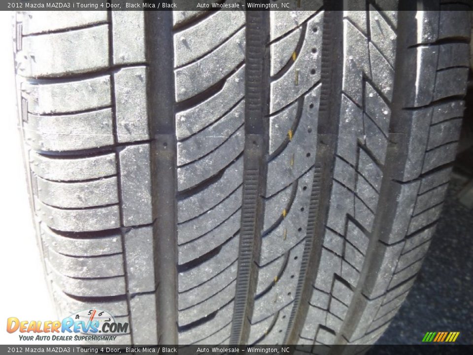 2012 Mazda MAZDA3 i Touring 4 Door Black Mica / Black Photo #10