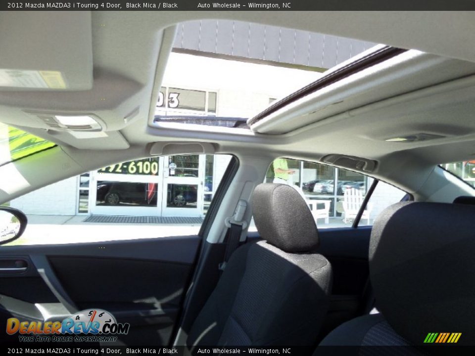 2012 Mazda MAZDA3 i Touring 4 Door Black Mica / Black Photo #12