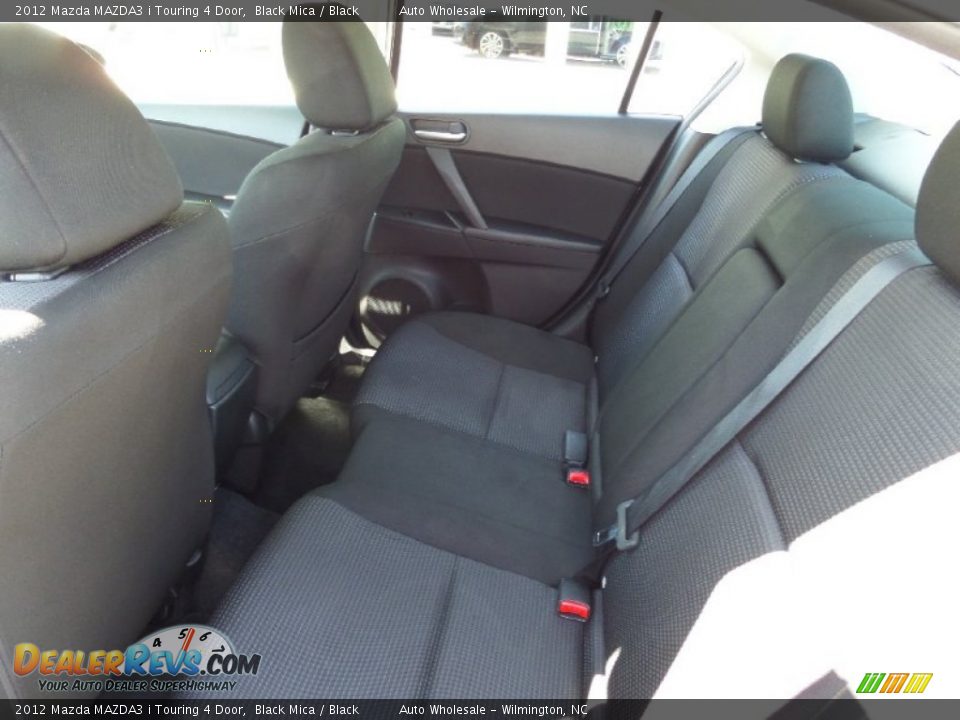 2012 Mazda MAZDA3 i Touring 4 Door Black Mica / Black Photo #13
