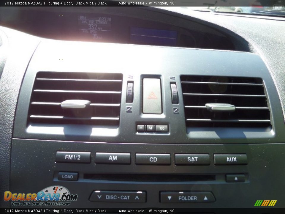2012 Mazda MAZDA3 i Touring 4 Door Black Mica / Black Photo #18