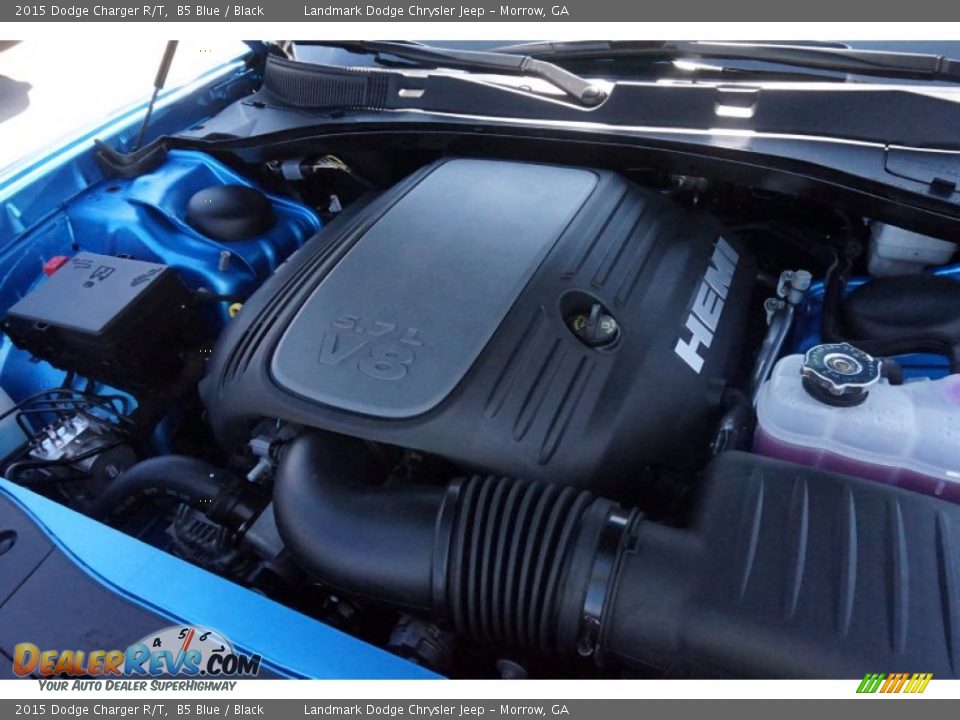 2015 Dodge Charger R/T 5.7 Liter HEMI MDS OHV 16-Valve VVT V8 Engine Photo #10