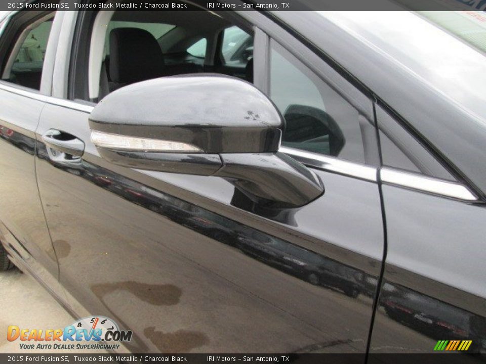 2015 Ford Fusion SE Tuxedo Black Metallic / Charcoal Black Photo #4