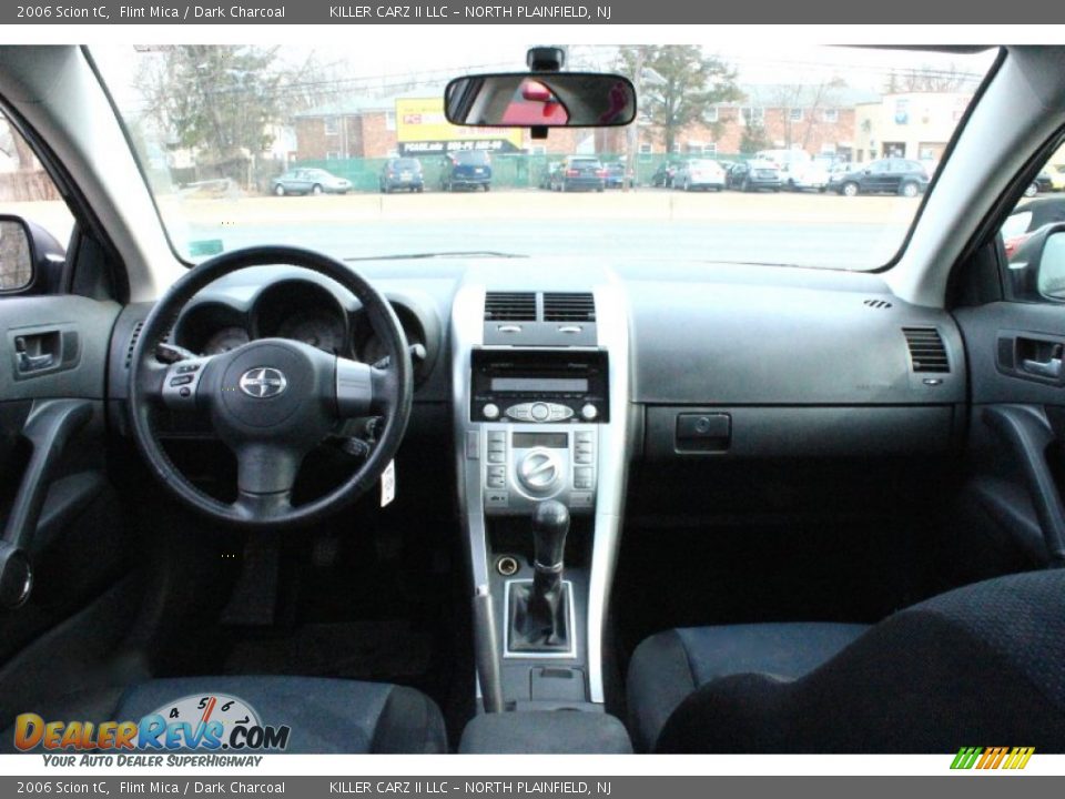 2006 Scion tC Flint Mica / Dark Charcoal Photo #8