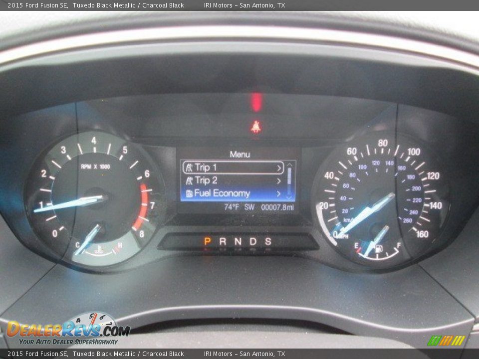 2015 Ford Fusion SE Tuxedo Black Metallic / Charcoal Black Photo #22