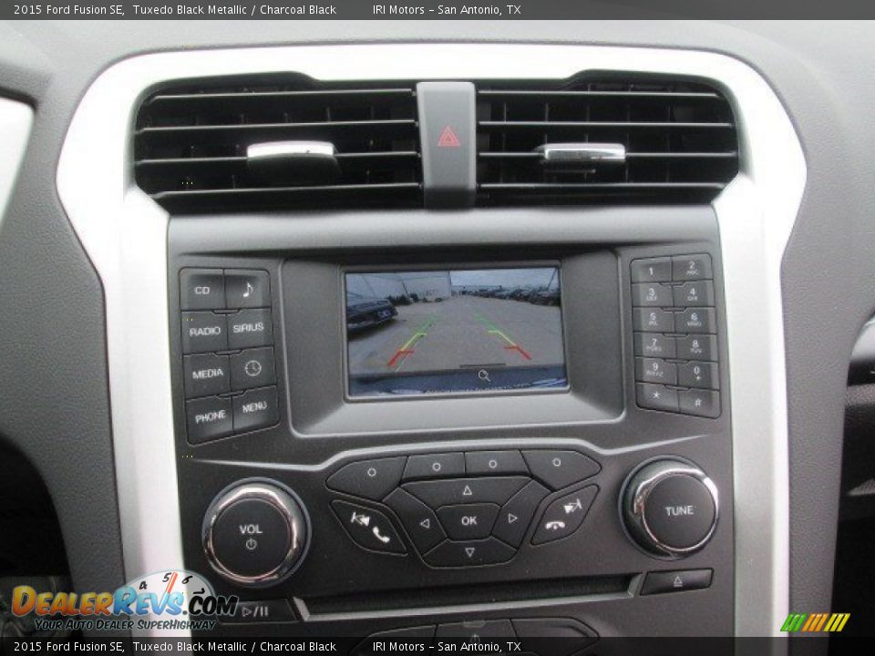 2015 Ford Fusion SE Tuxedo Black Metallic / Charcoal Black Photo #23