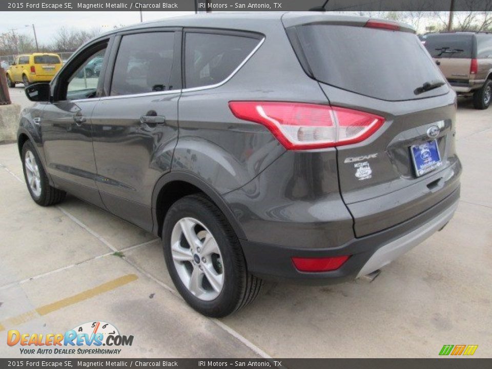 2015 Ford Escape SE Magnetic Metallic / Charcoal Black Photo #8