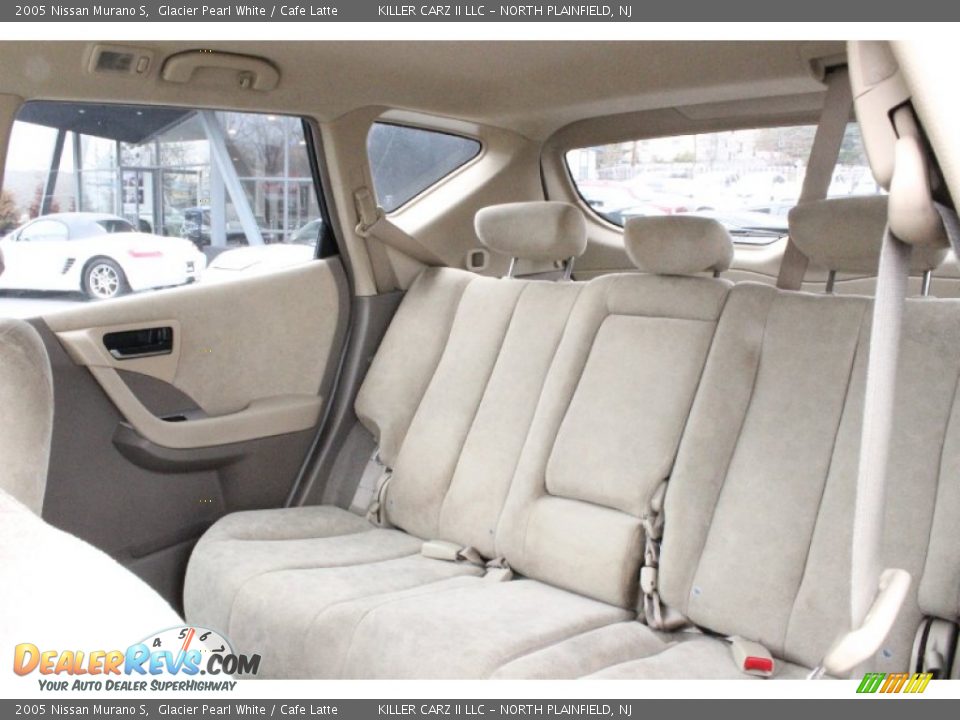 2005 Nissan Murano S Glacier Pearl White / Cafe Latte Photo #20