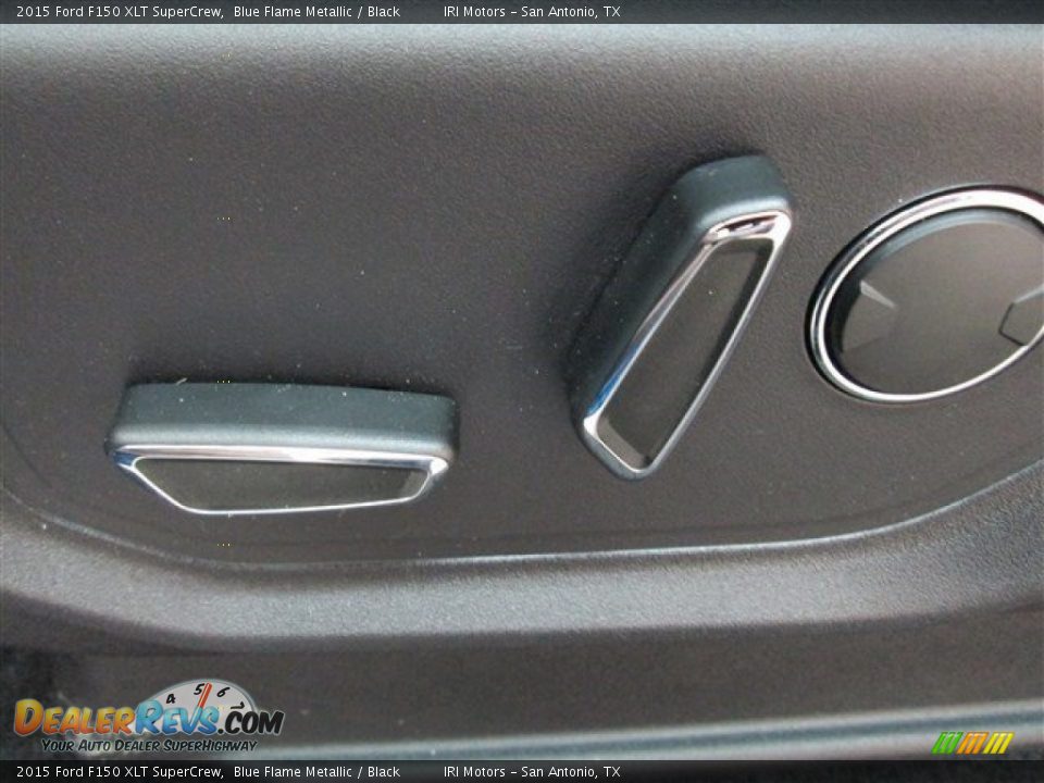 2015 Ford F150 XLT SuperCrew Blue Flame Metallic / Black Photo #15