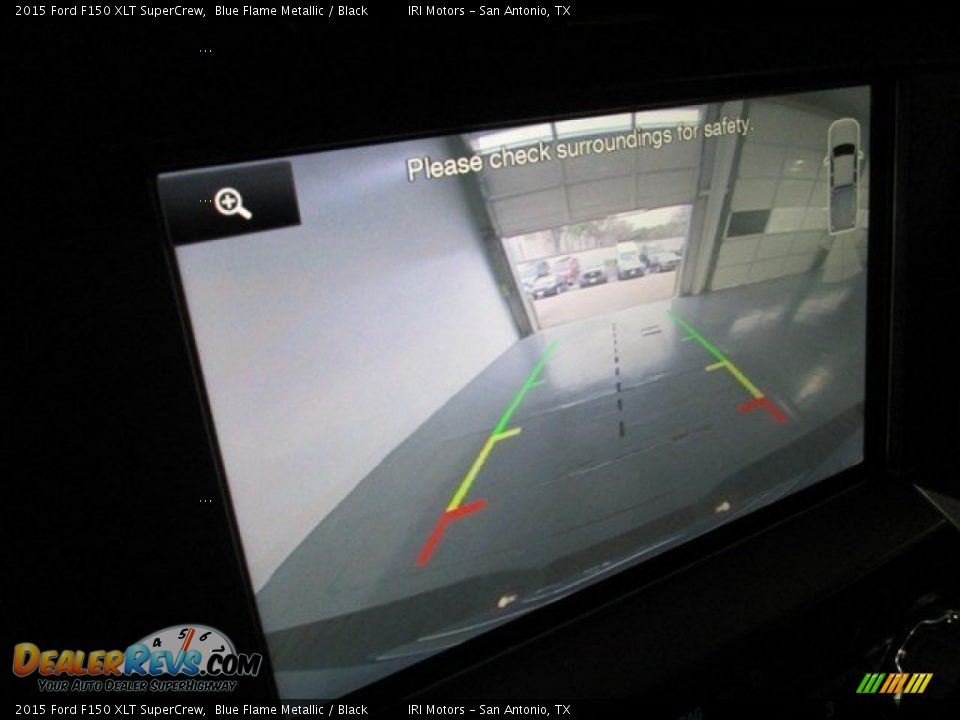 2015 Ford F150 XLT SuperCrew Blue Flame Metallic / Black Photo #17