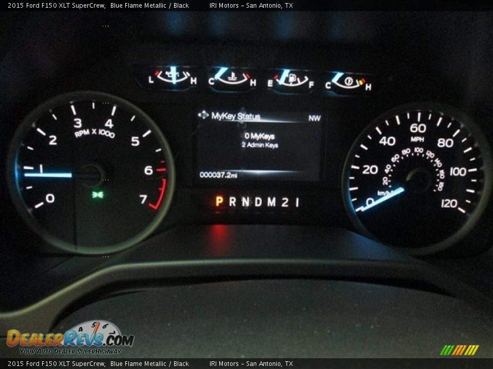 2015 Ford F150 XLT SuperCrew Blue Flame Metallic / Black Photo #19