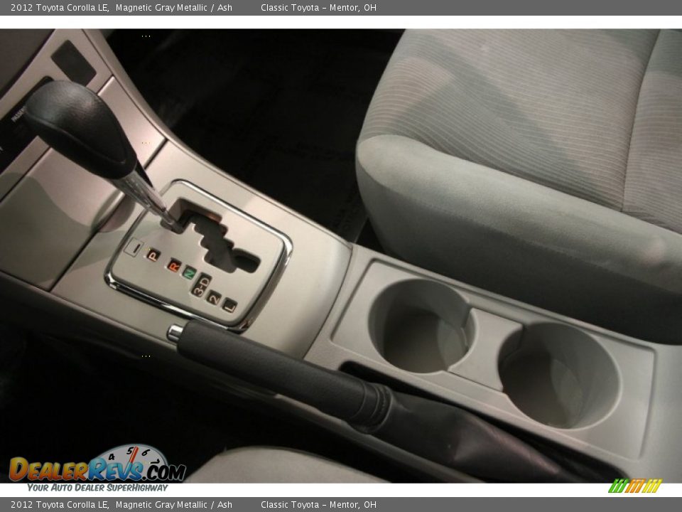 2012 Toyota Corolla LE Magnetic Gray Metallic / Ash Photo #12