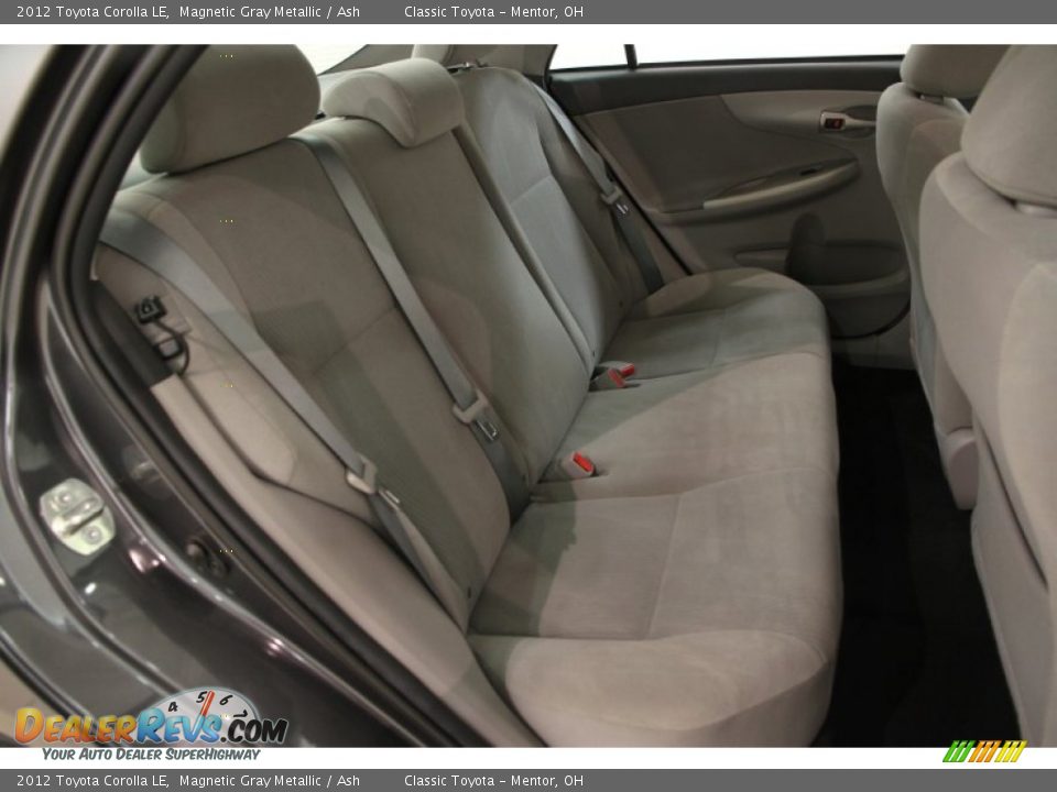 2012 Toyota Corolla LE Magnetic Gray Metallic / Ash Photo #14