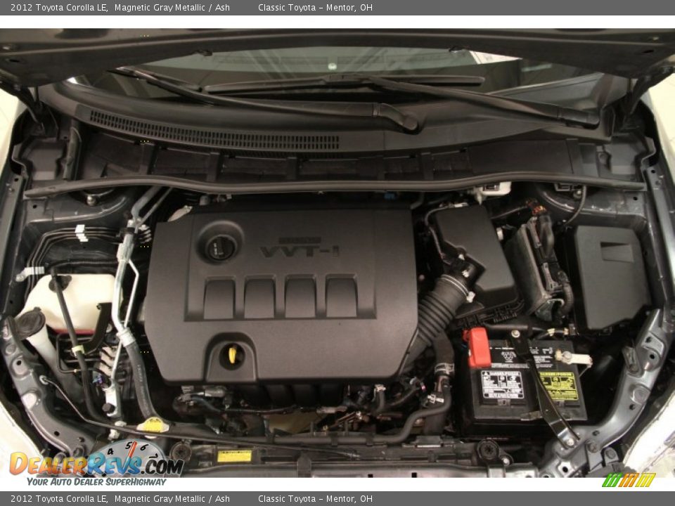 2012 Toyota Corolla LE Magnetic Gray Metallic / Ash Photo #17