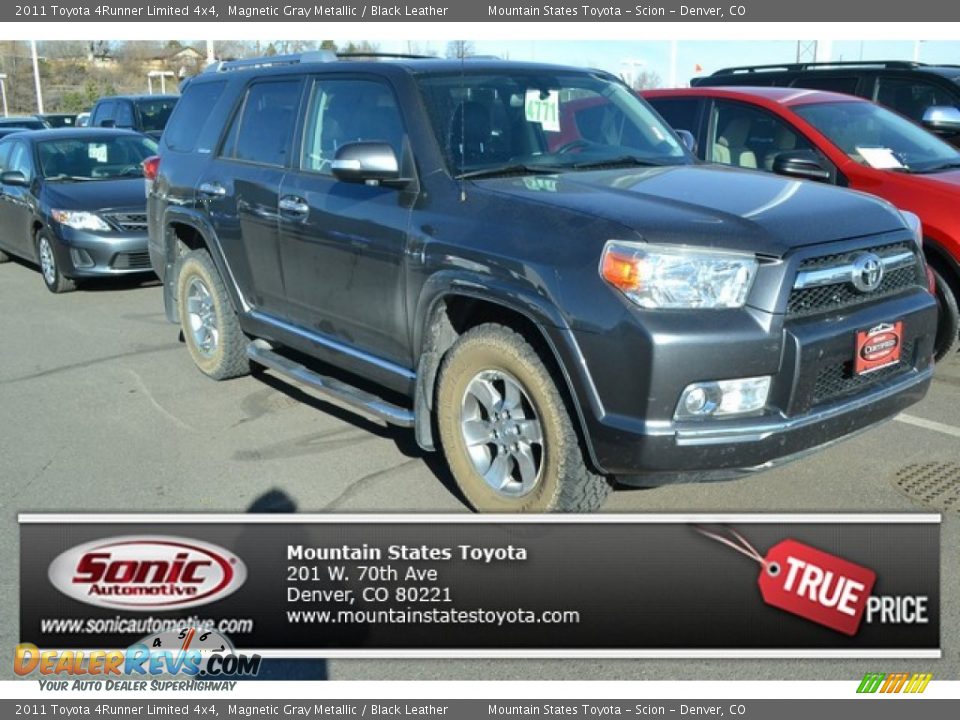 2011 Toyota 4Runner Limited 4x4 Magnetic Gray Metallic / Black Leather Photo #1