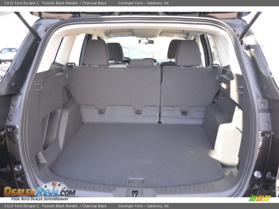 2015 Ford Escape S Tuxedo Black Metallic / Charcoal Black Photo #11