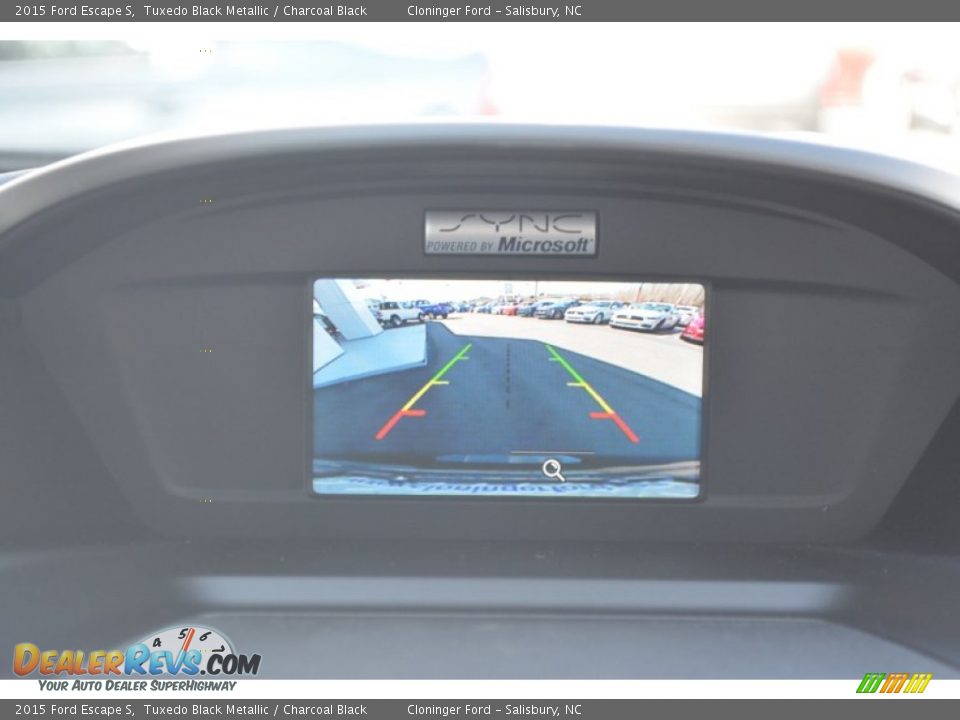 2015 Ford Escape S Tuxedo Black Metallic / Charcoal Black Photo #14